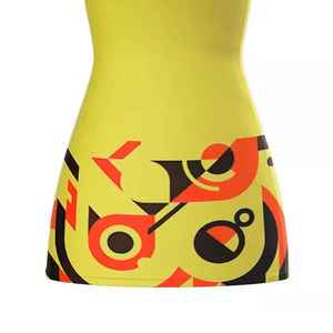 Tenue de sport professionnelle pour femmes en tissu extensible flexible, idéale pour l'entraînement quotidien, les tournois, le jeu, le maillot de sport, uniforme de tennis - Product Image 6