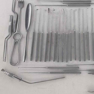 ชุดเครื่องมือผ่าตัดกระดูกหูคุณภาพสูง 60 ชิ้น ทำจากเหล็กกล้าไร้สนิม สำหรับการผ่าตัดหูขนาดเล็กและศัลยกรรมหู - Product Image 3
