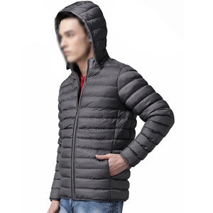 Chaqueta Acolchada de Moda para Hombre, Estilo Urbano, Temporada de Invierno, Precio al por Mayor, con Logotipo Personalizado - Product Image 2