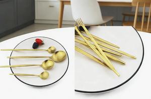 Ensemble de couverts de haute qualité, couteau, fourchette, cuillère, portable, pour la cuisine et la restauration, au meilleur prix - Product Image 2