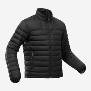 Chaqueta de Plumón Negra para Hombre, Forrada de Felpa, Ligera, Gruesa y Cálida, para Invierno y Actividades al Aire Libre, Venta al Por Mayor, Alta Calidad - Product Image 4