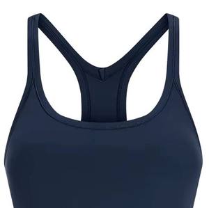 Débardeur en coton biologique écologique, débardeur avec logo brodé personnalisé, usine de débardeurs, débardeur de sport sans couture pour le yoga - Product Image 2