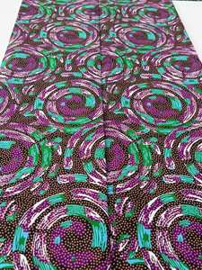 Pagne Hollande personnalisé imprimé à la cire africaine et tissu en coton Ankara avec motifs vibrants pour vêtements traditionnels Kinshasa - Product Image 1