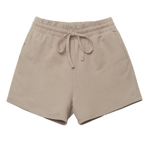 Shorts d'été décontractés pour femmes, taille élastique, respirants, séchage rapide, écologiques, légers, sportifs, en Spandex/Coton - Product Image 5