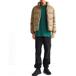 2025 New Custom Design Winter Puffer <b>Jacket</b> 100% Polyester Long Sleeve Full Zip Formal Style with Fur Decoration Wholesale - Product Image 1