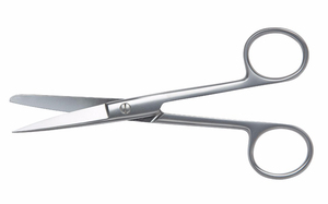 Ciseaux de pansement chirurgicaux en acier inoxydable, instrument de coupe de bandages, ciseaux médicaux droits et courbés à extrémités émoussées et pointues, faible MOQ - Product Image 3