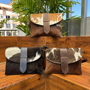 กระเป๋าสะพายข้างหนังวัวดีไซน์2025คุณภาพสูงสำหรับผู้หญิง, กระเป๋าหนังแท้กระเป๋าสะพายใส่ของได้มาก - Product Image 4