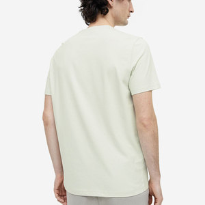 T-Shirt da <span class=keywords><strong>Uomo</strong></span> Oversize in Morbido Misto Poliestere/Cotone, Maniche Regolari, Collo Alto Antivento, Elasticizzato e Alla Moda - Product Image 5