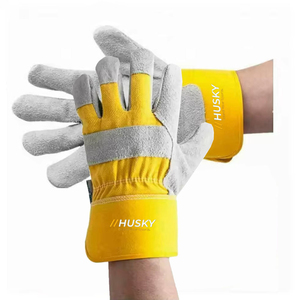 Warm Full Finger <b>Touchscreen</b> <b>Gloves</b> Black Acrylic Cotton Winter Outdoor Use Plain Style Wrist Length - Product Image 1