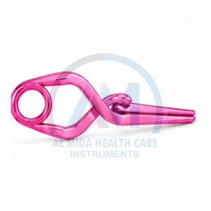Al Mida Healthcare Surgical Clamp 60mm Length 22mm Loop Diameter Manual <b>Neurosurgery</b> <b>Instrument</b> - Product Image 3