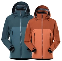 Veste softshell légère pour homme Coupe-vent Imperméable Softshell pour la randonnée en plein air