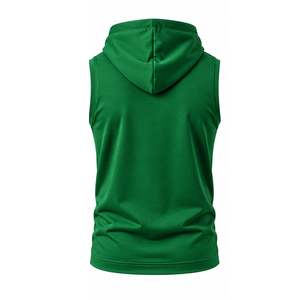 Sudadera sin Mangas Personalizada para Hombre, Sudadera Deportiva de Algodón, Ropa de Gimnasio, Proveedor Mayorista, Fábrica de Marca Privada, Sudadera sin Mangas - Product Image 6