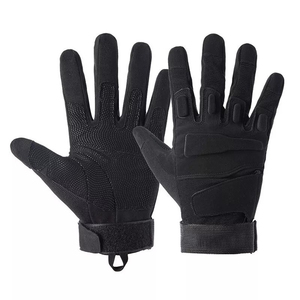 Guantes Tácticos de Cuero Genuino para Exteriores, Protección Completa para los Dedos, Ideales para Tiro, Ciclismo, Paintball, Motociclismo y Fitness, Más Vendidos - Product Image 1