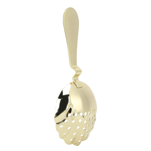 Utensilio de Barra para Mezclar Vino, de Acero Inoxidable, Ecológico, Plateado, con Acabado Espejo, Mango Corto, con Filtro para Hielo - Product Image 4
