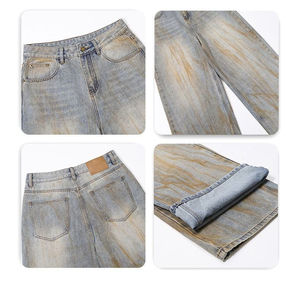 Pantalones Vaqueros Holgados para Mujer de Primera Calidad, Fabricados en Pakistán, Ligeros, Transpirables, con Lavado Ácido - Product Image 6