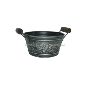 Juego de 3 jardineras de diseño de lujo antiguas de color marrón oscuro con águila Retro para jardín y restaurante, accesorios de plantas florales para jardín - Product Image 6