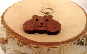 Contemporary Style Wooden <b>Key</b> Chains Modern Wooden <b>Key</b> Chains Colorful Finish Wooden <b>Key</b> Chains <b>Custom</b> Factory Item Use Wooden - Product Image 2