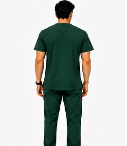 Herren-Arzthosen, medizinische Jogginghosen, atmungsaktive Stretch-Uniform für Ärzte, Krankenschwestern, Krankenhaus, Arbeitskleidung, professionell, bequem, strapazierfähig - Product Image 2