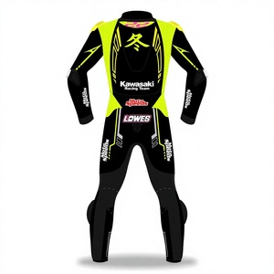 ชุดแข่งอเล็กซ์โลว์ wsbk หนังวัว rawasaki/ Kangaroo TRACK/jumpsuit การขับขี่/หนัง traje ระดับ2 - Product Image 2