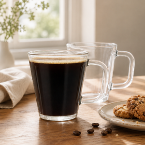Taza de Café de Vidrio Borosilicato Hecha a Mano de 130 ml, Taza de Té, Taza de Espresso y Latte sin Plomo, al por Mayor - Product Image 6