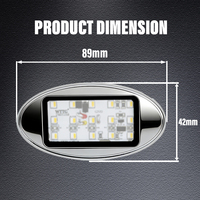 Luz LED Decorativa para Camiones y Autobuses, Resistente al Agua (IP67), Universal, 12V/24V, para Remolques