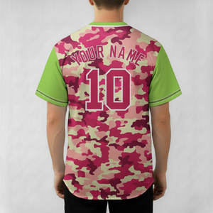 Uniformes de Béisbol Sublimados con Logotipo Personalizado al por Mayor, Tallas Grandes, Transpirables, que Absorben la Humedad, Manga Corta, Conjunto de Uniformes para Equipo - Product Image 2