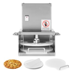 Pressa Elettrica per Impasto Pizza in Acciaio Inox da 6 Pollici con Spessore Regolabile e Marca Commer - Product Image 1