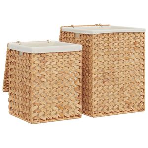 Lot de 2 paniers à linge en jacinthe d'eau tressée – Catégorie Produit Premium - Product Image 2