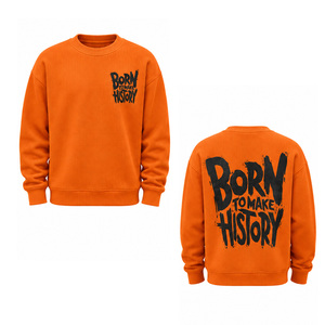 <b>Mens</b> Waffle Knit Sweatshirt Textured Long Sleeve Crewneck Casual Pullover <b>Thermal</b> <b>Top</b> Custom OEM Streetwear Manufacturer Factory - Product Image 6