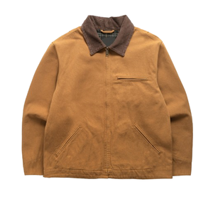 Mechanic Work Wear <b>Jacket</b> Manufacturer Custom Autumn Winter Trucker Canvas <b>Worker</b> <b>Jacket</b> for Men - Product Image 1
