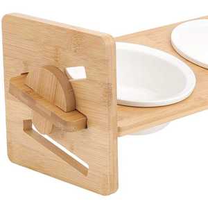 Plateau de nourrissage surélevé pour animaux de compagnie XWOOD, en acier inoxydable de qualité supérieure, imperméable, OEM FT15 - Product Image 6