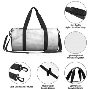 Bolsa de lona diseñada para viajes prolongados y estilos de vida activos, que ofrece almacenamiento organizado y un soporte de transporte cómodo. - Product Image 6