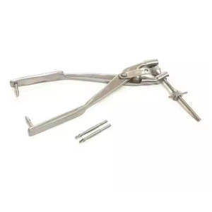 Pinzas de tracción craneal Crutchfield para instrumentos médicos, pinzas de tracción craneal alemánas para uso neurológico y cervical de SurgiRight - Product Image 2