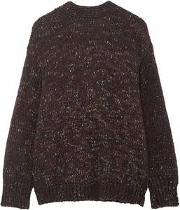 Pull en tricot surdimensionné pour femme, tissage uni, de haute qualité, design simple, pour les femmes professionnelles - Product Image 2