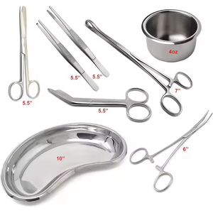 Kit chirurgical manuel en acier inoxydable de haute qualité pour pansements et instruments, certifié CE - Product Image 3