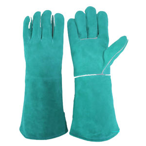 Gants de soudage en cuir de vachette pleine fleur, robustes, pour la protection des mains des soudeurs, gants de sécurité professionnels. - Product Image 5