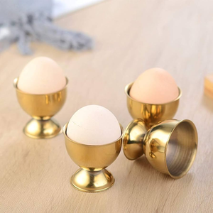Elegant Flower Shape Design Brass <b>Egg</b> Stand For Kitchen Used Fancy Design Cheap Price On Sale - Product Image 6