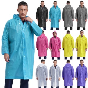 เสื้อกันฝนแบบมีฮู้ดสำหรับผู้หญิง สีพื้น น้ำหนักเบา เหมาะสำหรับกิจกรรมกลางแจ้ง มีซิปปิด สำหรับผู้ใหญ่ ใช้ได้ทุกฤดู - Product Image 4