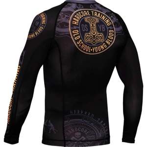 Custom Graphic Rashguard BJJ No Gi MMA <b>Compression</b> Long Sleeve Training Quick Dry Performance Gym - Product Image 4