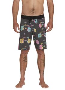 <b>Mens</b> Custom Board Shorts Performance Beach Swim <b>Trunks</b> 4 Way Stretch Custom Print OEM ODM Exporter Mid Length Short Shorts - Product Image 6
