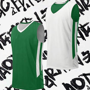 เสื้อบาสเก็ตบอลพิมพ์ลายแบบกำหนดเอง ชุดยูนิฟอร์มแห้งเร็วสำหรับผู้ชาย เสื้อผ้าระบายอากาศได้ดี บริการ OEM พร้อมพิมพ์ชื่อทีมและหมายเลข - Product Image 2