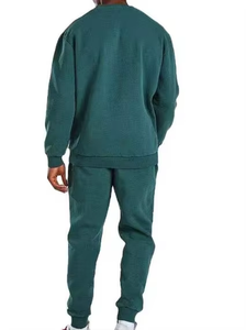 Streetwear Men Winter Tracksuit For Men Solid Color Set Men - Product Image 3
