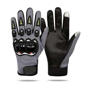 Guantes de Carreras Pyrotect de Cuero Hechos en Pakistán, Completos, Antideslizantes, con Pantalla Táctil, para Motocicleta y Motocross, Disponibles en Todas las Tallas - Product Image 2