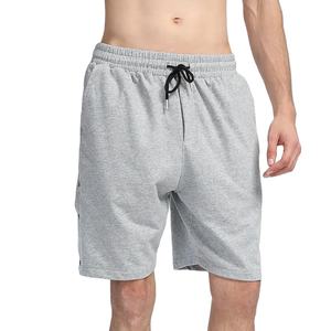 Logo personnalisé en gros hommes décontracté ample Bermuda Shorts homme Fitness course pantalons courts coton cordon sport Shorts de gymnastique - Product Image 1