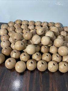Boules en bois de chêne naturel en gros pour les fabricants d'artisanat, les fabricants de meubles et les acheteurs internationaux, enseignes murales en bois - Product Image 6