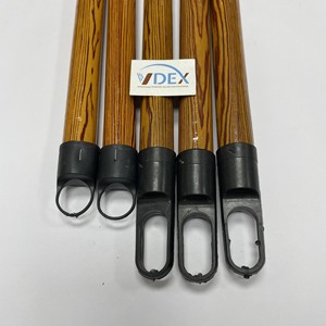 Manche de balai en bois eucalyptus pour vadrouille et autres équipements de nettoyage Accessoire de pelle à poussière - Product Image 3