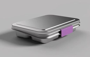 Lonchera Ecológica de Acero Inoxidable con 3 Compartimentos, 1240 ml, a Prueba de Fugas, Libre de BPA, Apta para Lavavajillas, para Niños y Adultos, Venta al por Mayor - Product Image 2