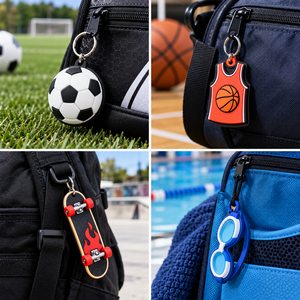 Custom Sports Event <b>Keychain</b> <b>Personalized</b> Team Club Logo Souvenir for Tournaments Wholesale - Product Image 2