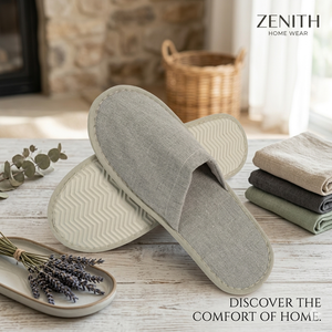 Zapatilla de Hotel de lino natural, <span class=keywords><strong>calzado</strong></span> higiénico antibacteriano para invitados, Spa Resort, comodidades de baño, retiro de bienestar, <span class=keywords><strong>sanitario</strong></span> limpio - Product Image 4