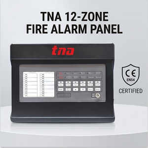 Vente en gros de panneaux de commande d'alarme incendie conventionnels Tanda TXC7002 AC220V avec écran LCD, 2 zones, pour système de sécurité des bâtiments - Product Image 2